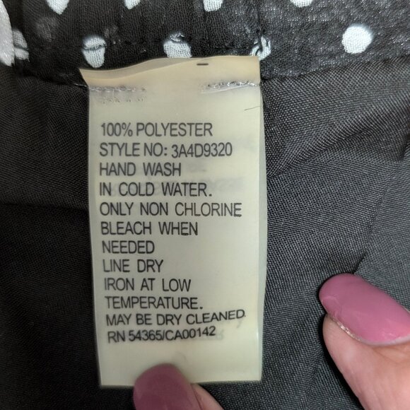 Peter Nygard Polka Dot Skirt Size 18 - Picture 7 of 7